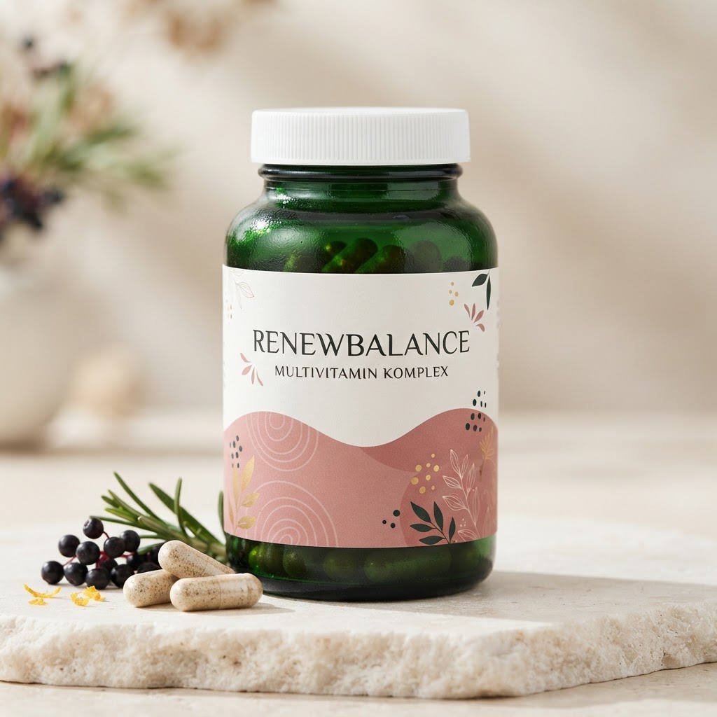 RenewBalance multivitamine fles met capsules